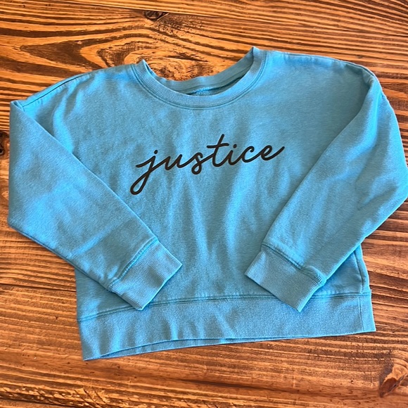 Justice Crop Sweater - Picture 1 of 3